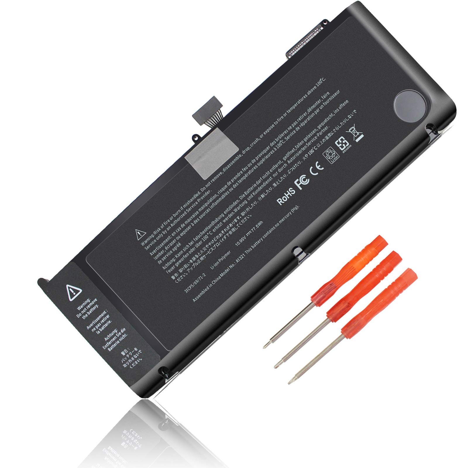 Amazon.com: Yongerwy A1321 A1286 Laptop Battery Compatible for